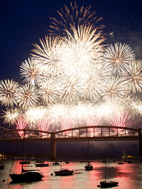 Firework Displays Cornwall